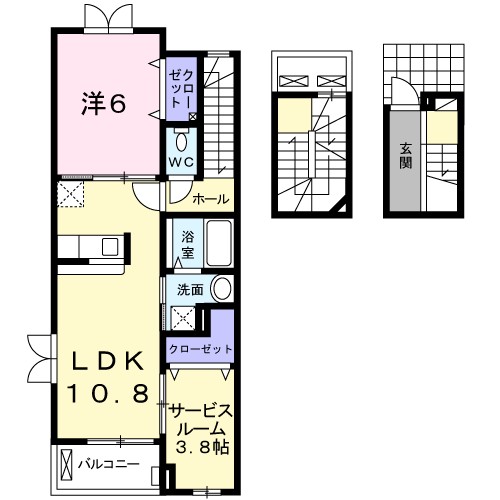 ブレス　ベル 間取り