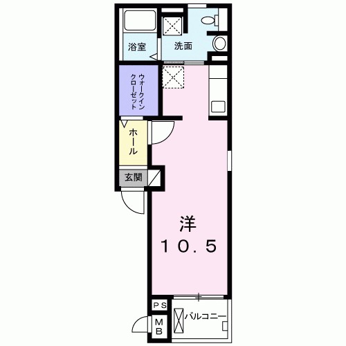 メゾン　ブランシュ 間取り