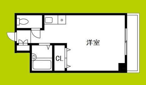 オーサムMK鶴橋 間取り