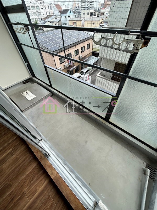 オーサムMK鶴橋 ベランダ