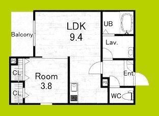 (仮称)ジーメゾン高石リュクス 間取り