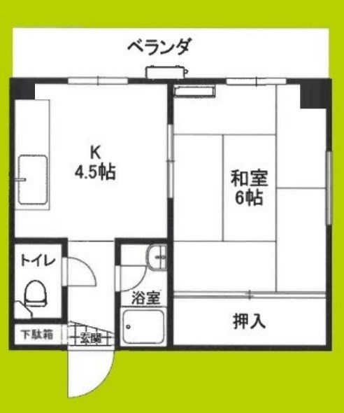 サンシャトー野里 間取り