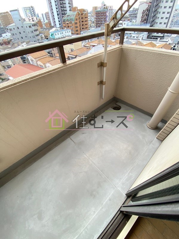 トーカン東淀川キャステール ベランダ