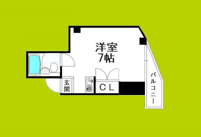 松崎マンション塚本 間取り