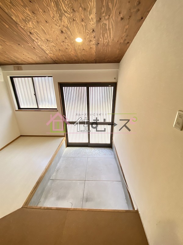 南恩加島連棟長屋 玄関