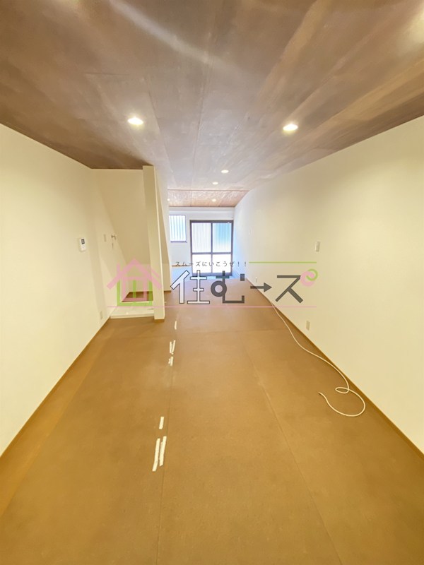 南恩加島連棟長屋 リビング