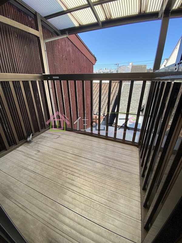 南恩加島連棟長屋 ベランダ