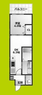 ALEGRIA守口金下町 間取り