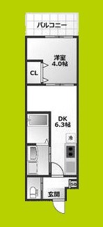 ALEGRIA守口金下町 間取り