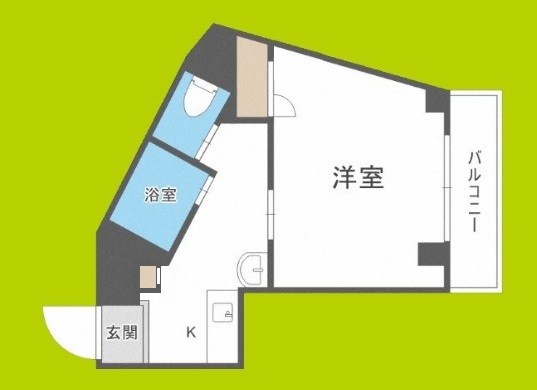 宝ハイツ 間取り