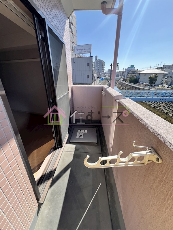 宝ハイツ ベランダ
