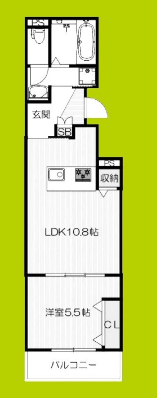 仮）カーサカルド 間取り