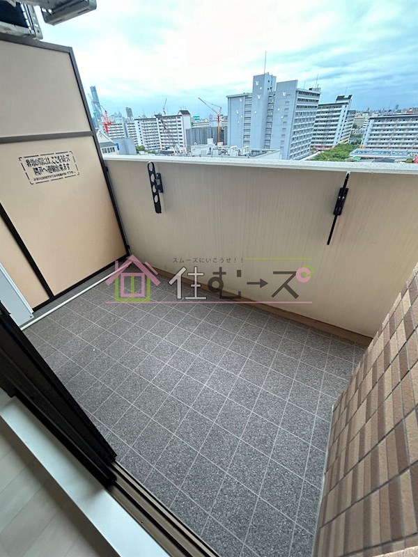 Luxe難波西Ⅲ ベランダ
