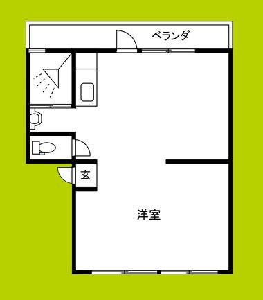 南港厚生年金共同住宅4号棟 間取り