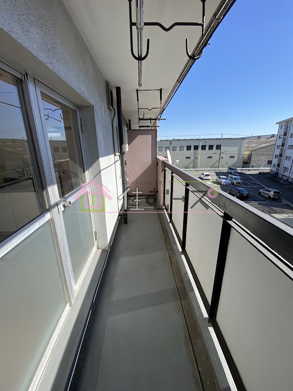 南港厚生年金共同住宅4号棟 ベランダ