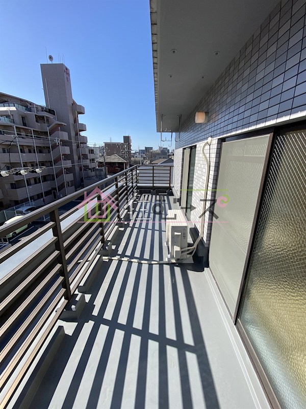 喜田マンション ベランダ