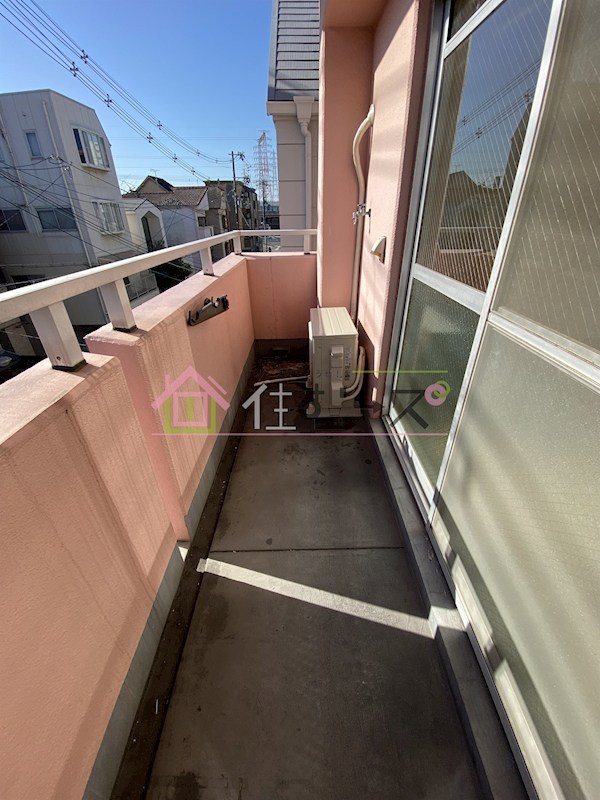 シャトーイズミ ベランダ