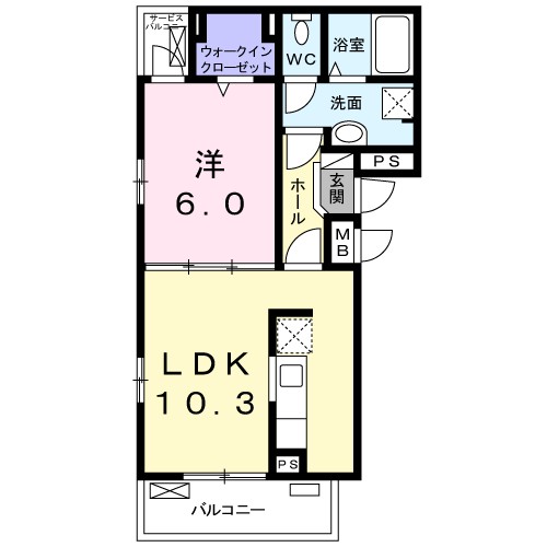 シャイン泉 間取り