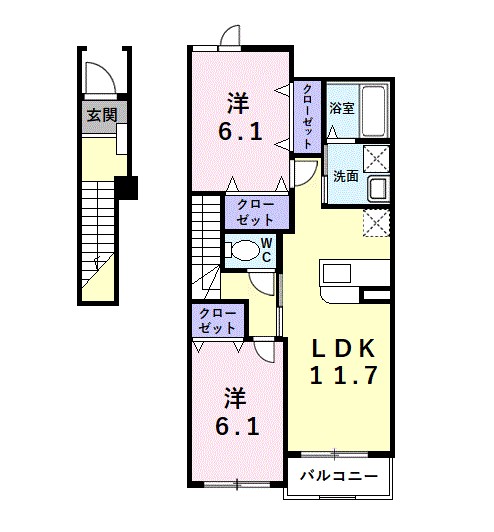 ベルメゾン 間取り