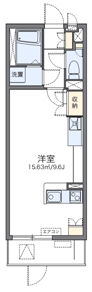 レオネクストフェリシテ天下茶屋 間取り
