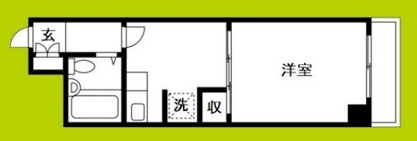 カーサ北堀江 間取り