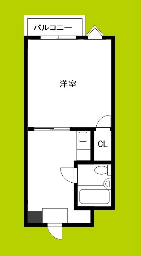 グランビルドアビコⅡ 間取り