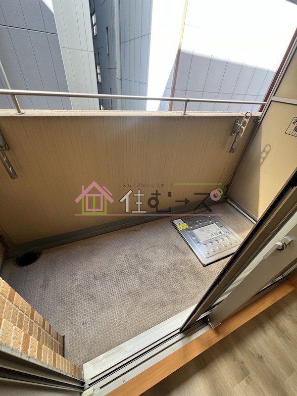 エステムコート心斎橋アルテール ベランダ