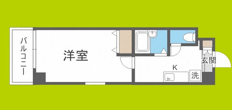 アルビオン新北野 間取り