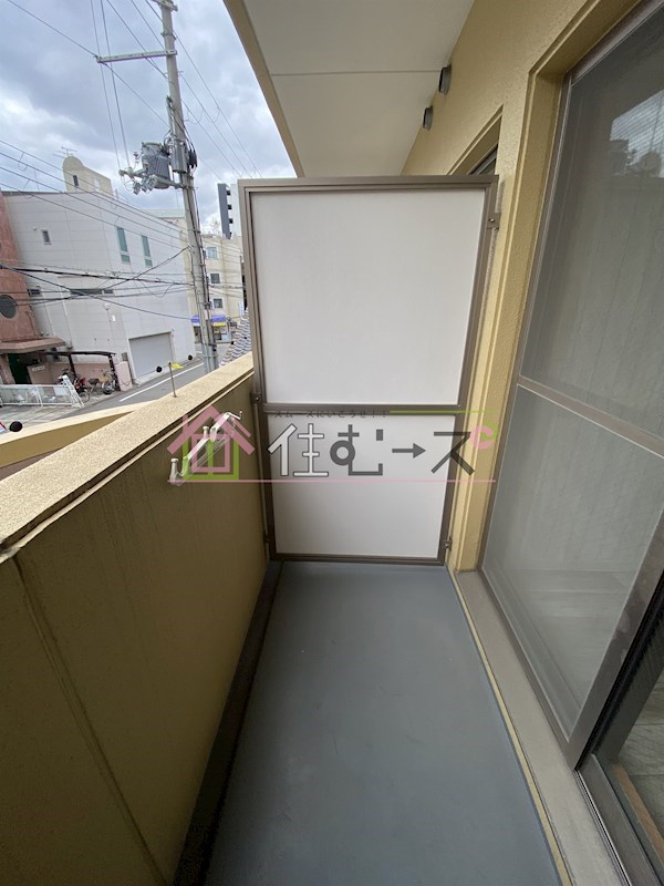 アルビオン新北野 ベランダ