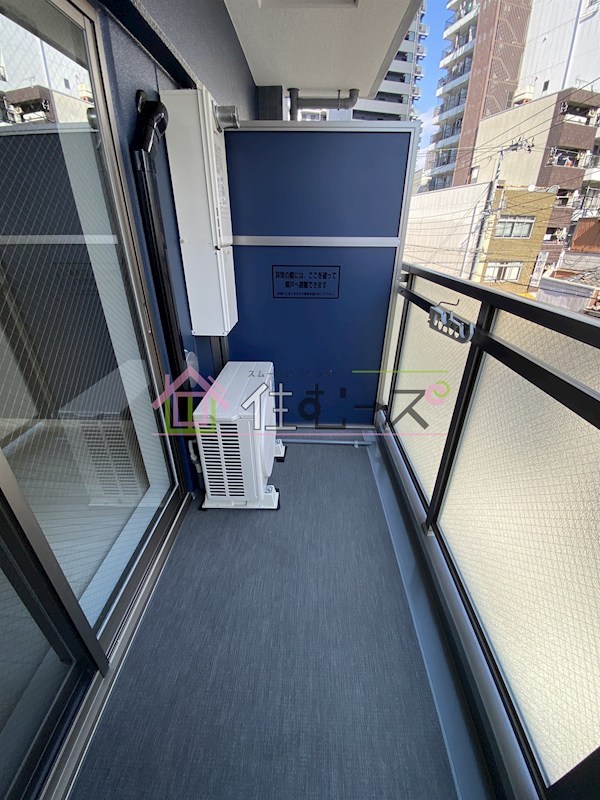 エグゼ大阪DOME CITYシエル ベランダ