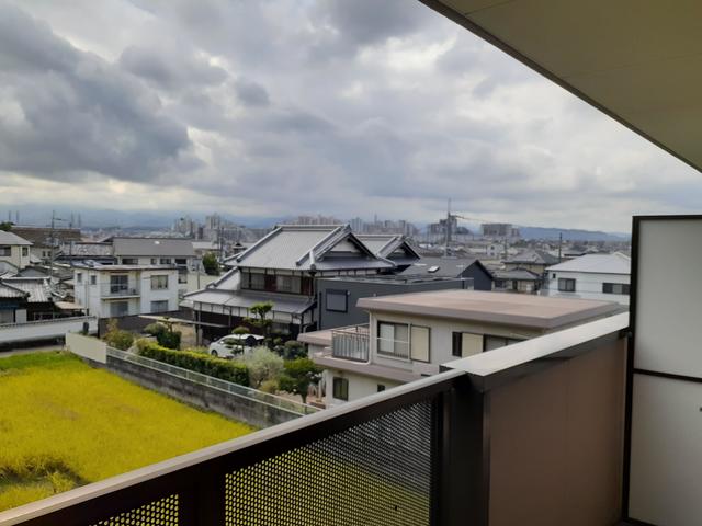 ソレアードⅡ ベランダ