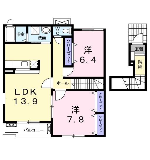 サン・オ－ク 間取り