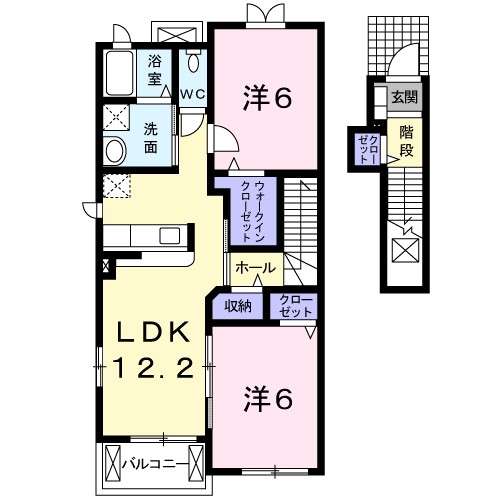 カピラⅠ 間取り
