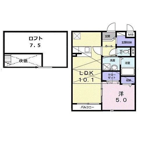 ライゼ諸福 間取り