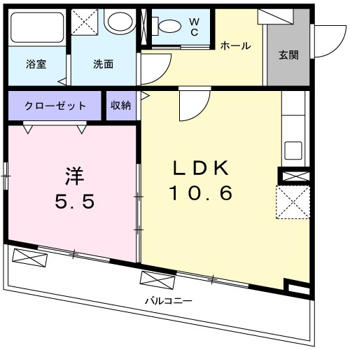 レインボーローズ 間取り