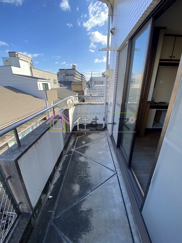 鴫野西1-16-18中古戸建 ベランダ