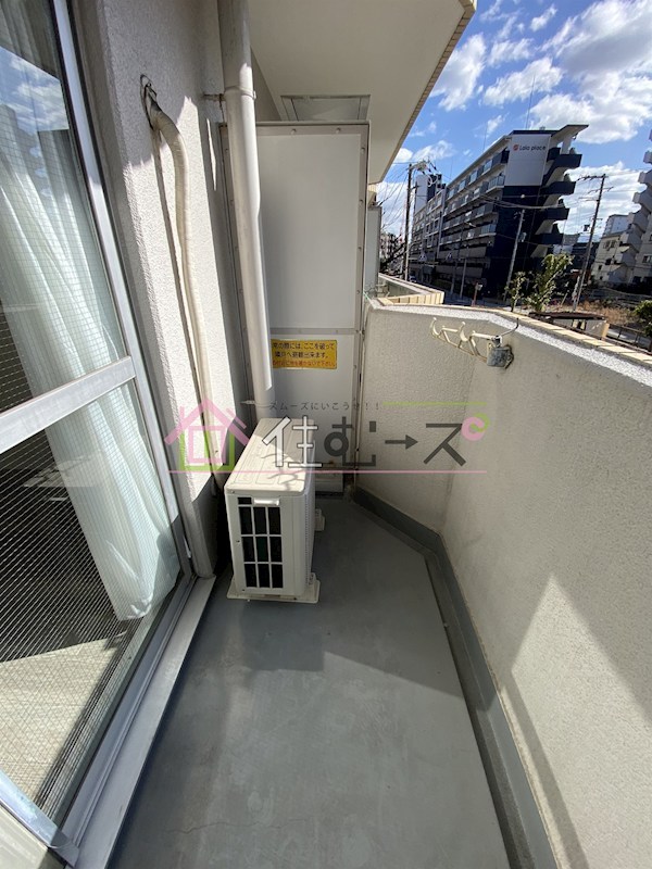 アヴェール京橋 ベランダ