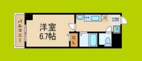 フローライト新大阪 間取り