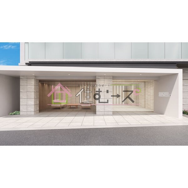 スプランディッド新大阪VIII 玄関