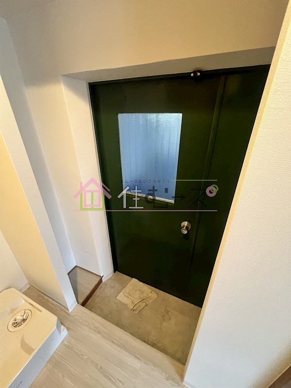 川庄ハイツ 玄関