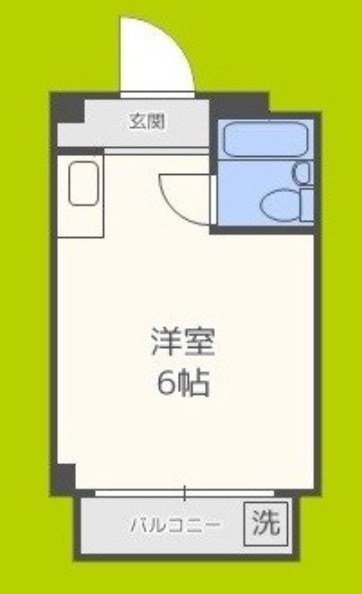 清水728ハイツ 間取り