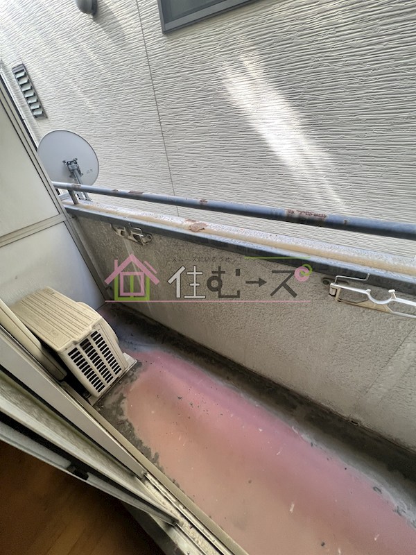 清水728ハイツ ベランダ