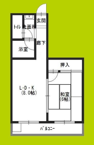 コーポ井上 間取り