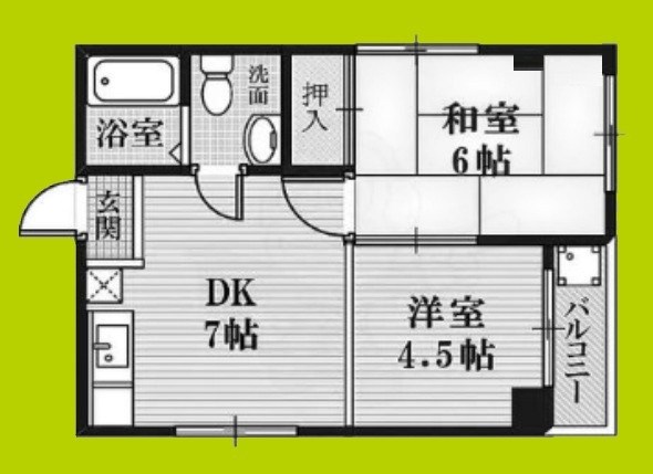 スティックレジデンス永田 間取り
