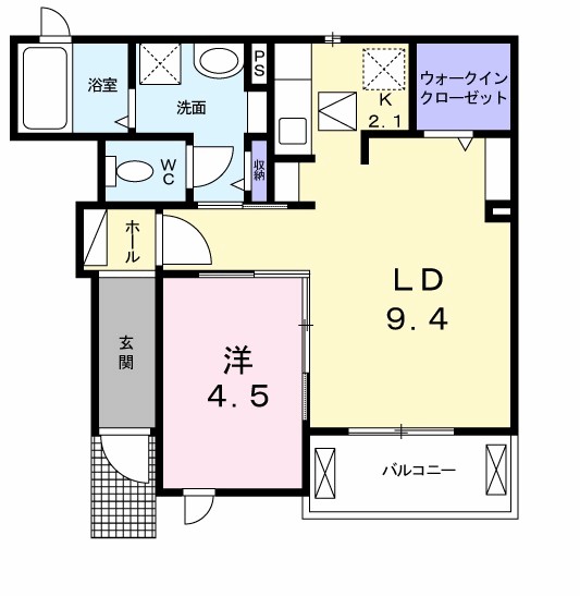 ラ・プランド－ル 間取り