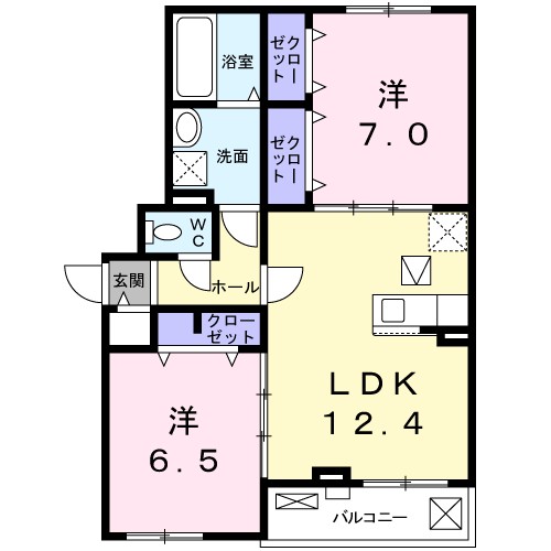 アルカンシエル　ヌーモ 間取り