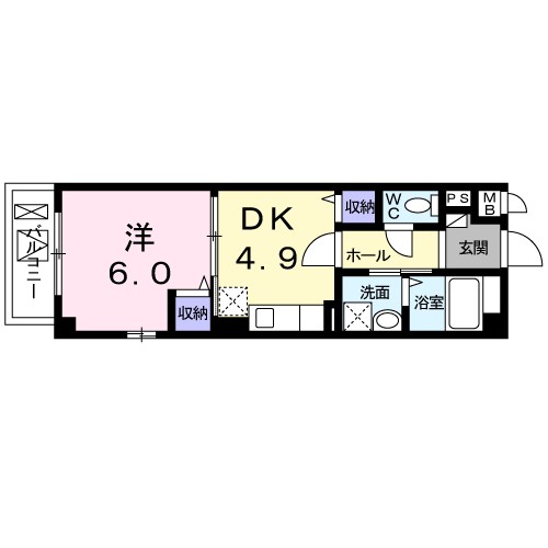 サンパティーク清隆 間取り