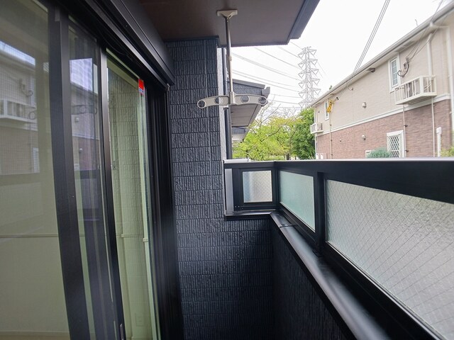 ポンテリブロＫ・Ⅰ ベランダ