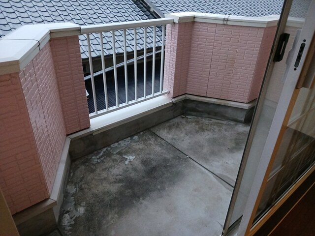 上野芝ガーデン ベランダ