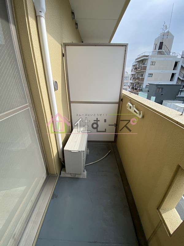 アルビオン新北野 ベランダ